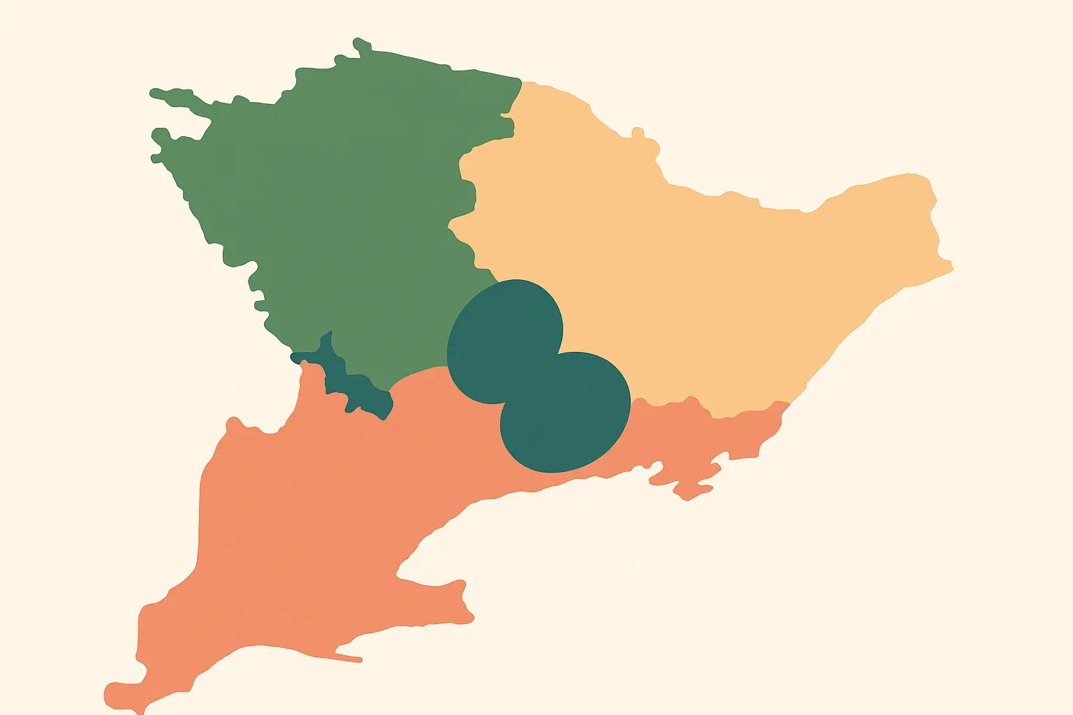 Overlay system diagram showing 249 and 705 area codes