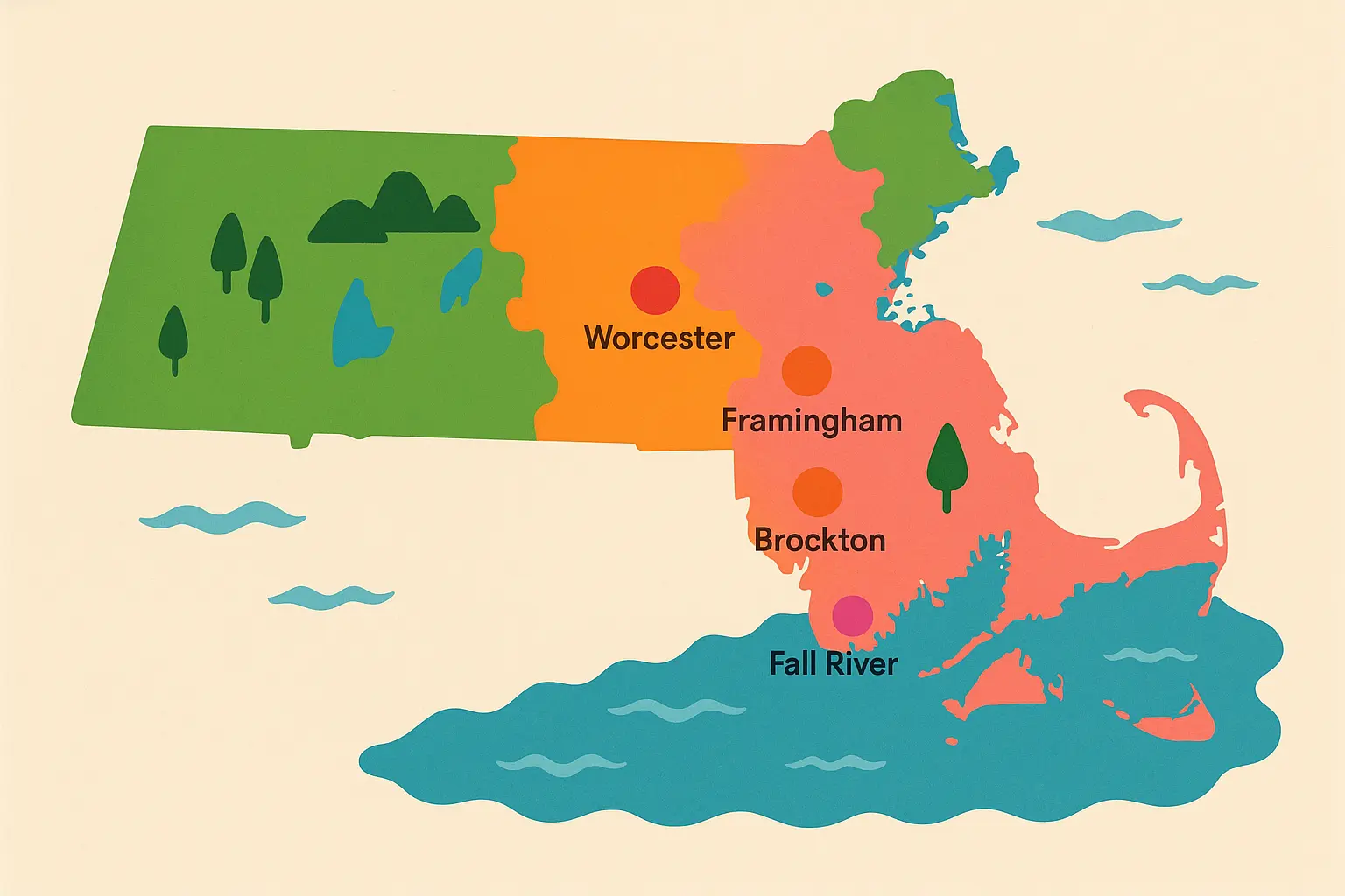508 area code Massachusetts telecommunications map