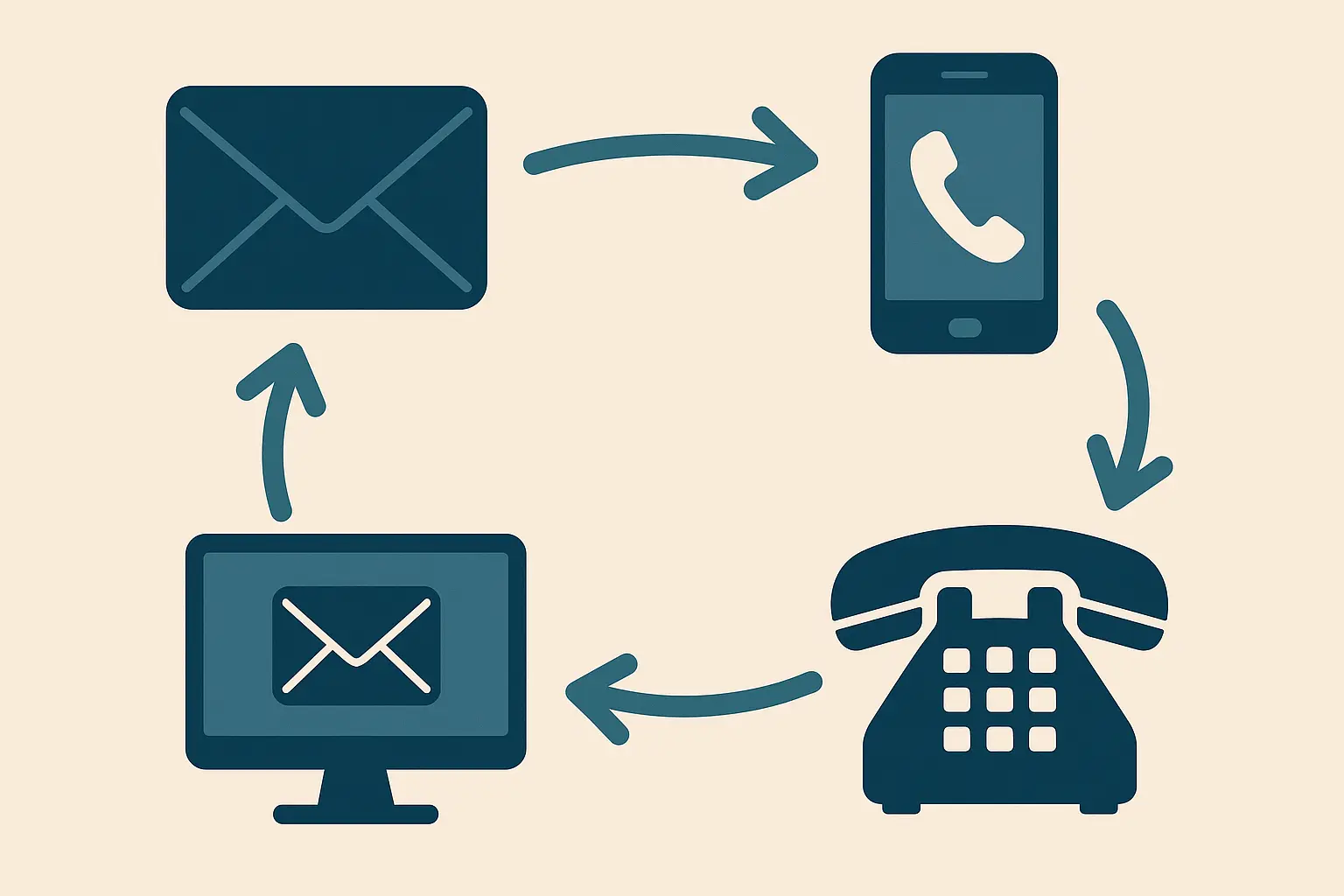614 number email integration and communication workflow